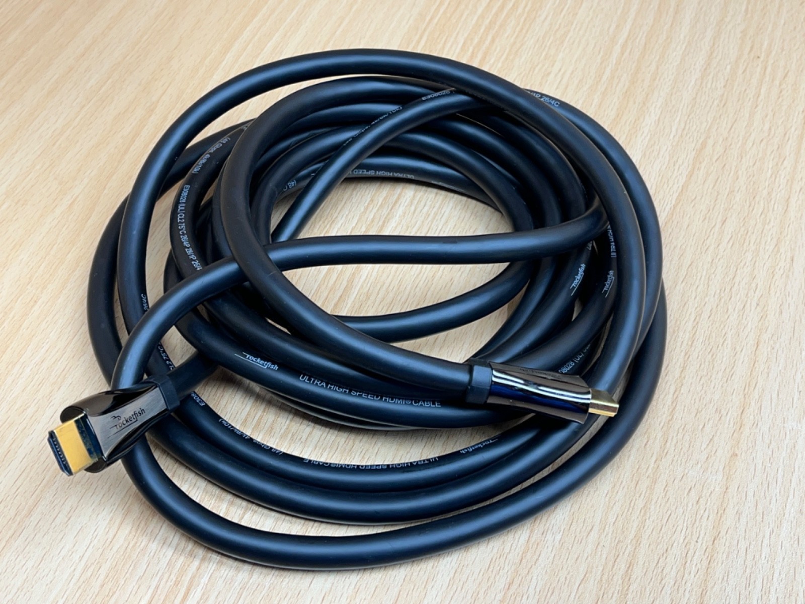 Rocketfish 8k Ultra High Speed 15ft HDMI Cable 48 Gbps Rocketfish 8k Ultra High Speed 15ft HDMI Cable 48 Gbps