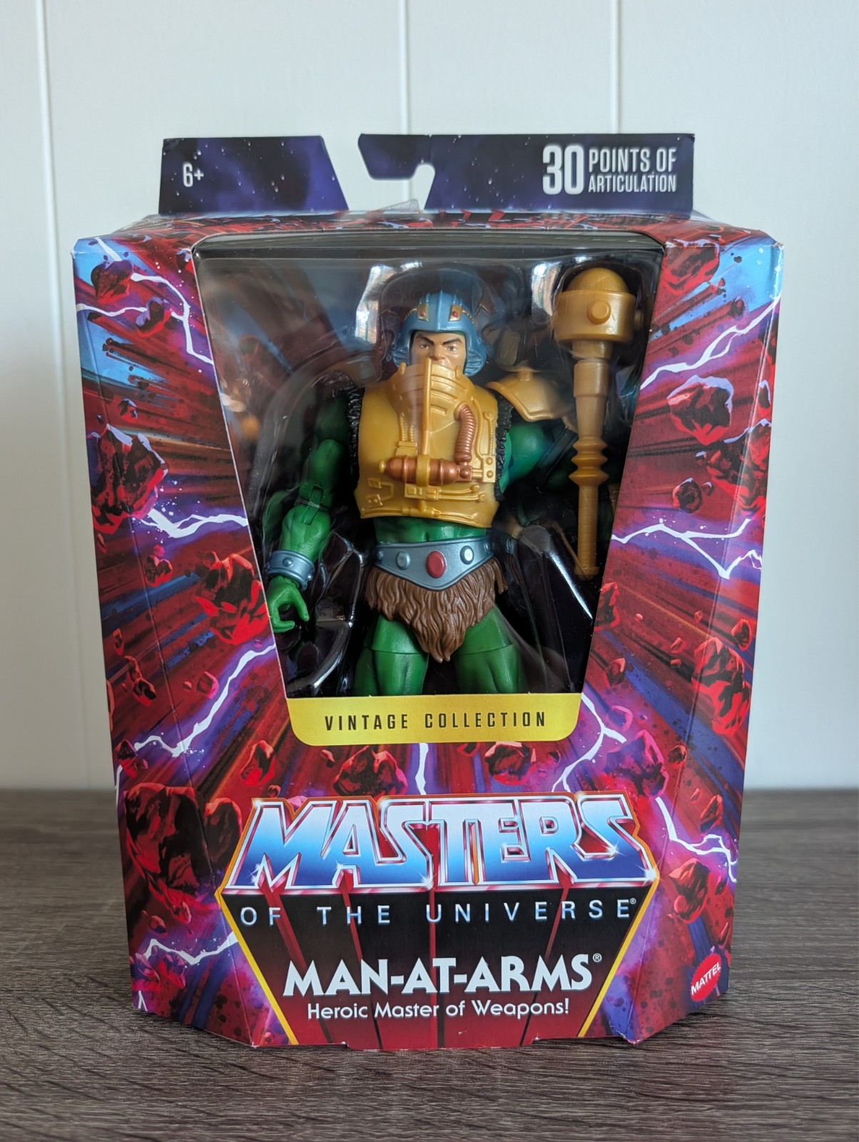 Masters of the Universe Masterverse Vintage Collection Man-At-Arms JJB48 New