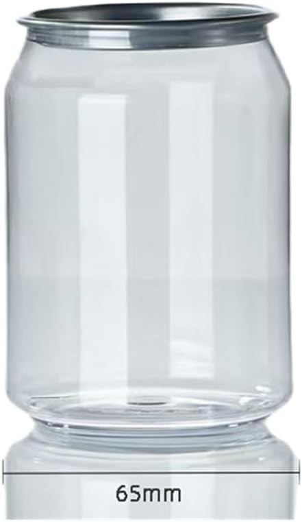 Whip It 200 PET BOTTLES 8.5 OZ 250 ML PULL LIDS FOR AUTOMATIC CAN SEALER 55MM