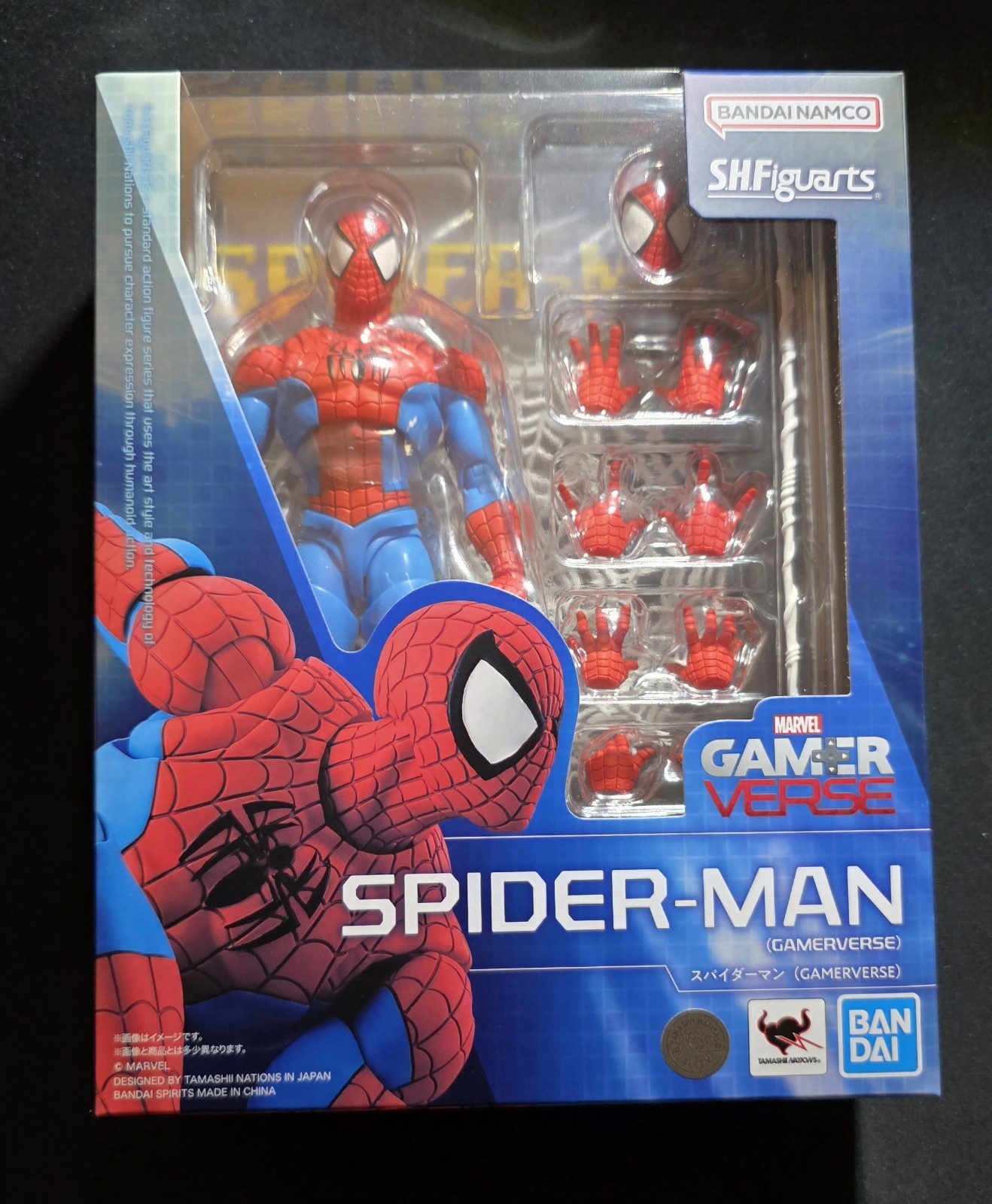 Bandai Tamashii Nations Gamerverse S.H.Figuarts: Spider-Man Action Figure NIB Bandai Tamashii Nations Gamerverse S.H.Figuarts: Spider-Man Action Figure NIB