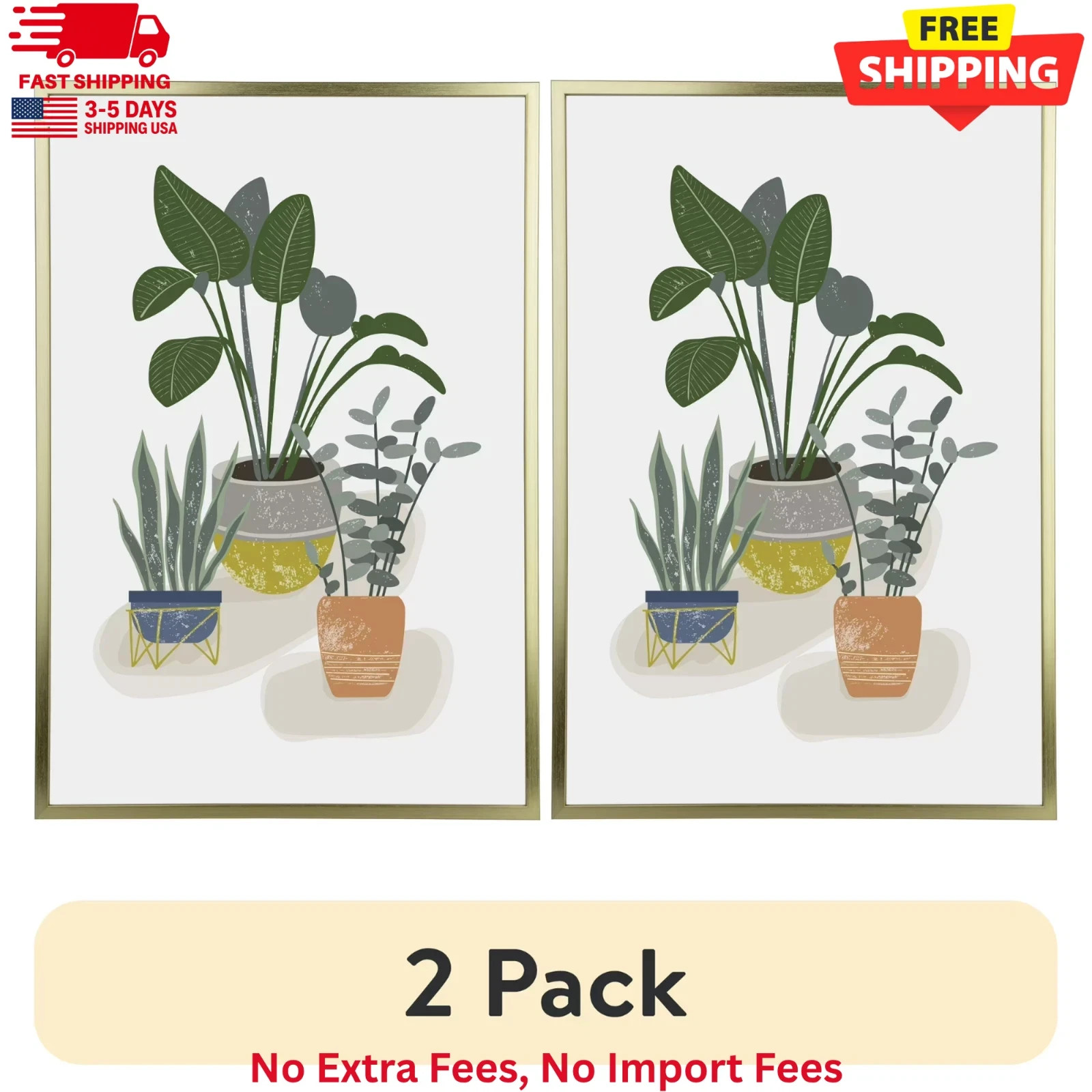 2 pack Mainstays – 24x36 Picture Frame – Gold Thin Flat Profile Wall Photo Frame 2 pack Mainstays – 24x36 Picture Frame – Gold Thin Flat Profile Wall Photo Frame