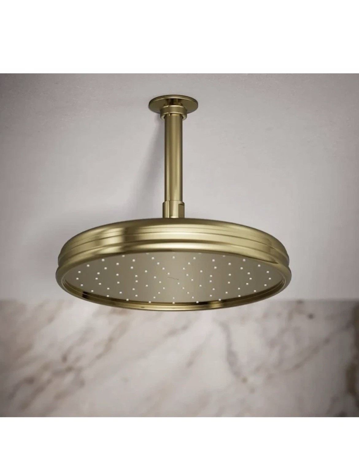 Kohler Traditional K-13693-G-2MB 10” Round Rainfall Shower Head Moderne Brass Kohler Traditional K-13693-G-2MB 10” Round Rainfall Shower Head Moderne Brass