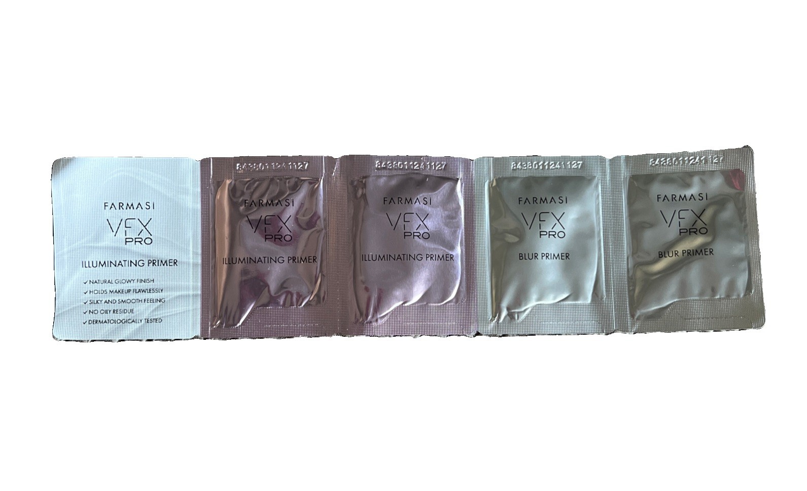 Farmasi VFX Pro Illuminating Primer & Blur Primer 1.5 ML 2 Packets Each