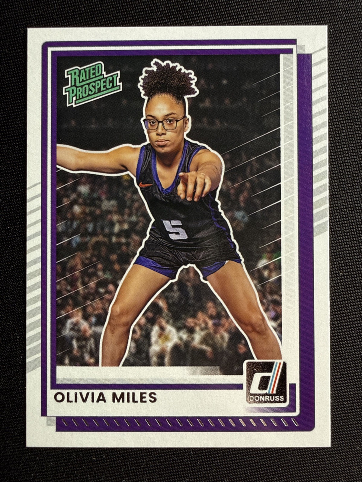Olivia Miles Rated Prospect RC 2025-26 Panini Donruss Basketball #89