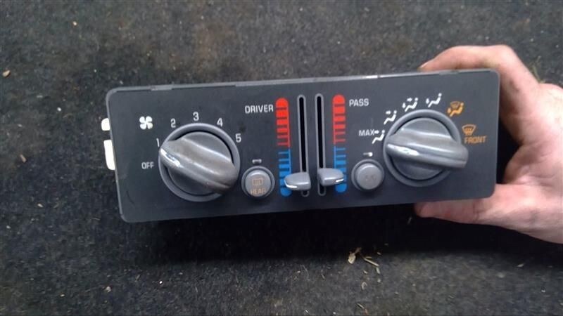 2001 2002 2003 Pontiac Grand Prix Dual Zone AC Climate Heater Temp Control OEM 2001 2002 2003 Pontiac Grand Prix Dual Zone AC Climate Heater Temp Control OEM