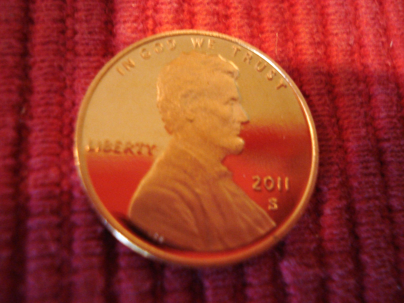 2011 S Lincoln Gem Proof Shield Penny 2011 S Lincoln Gem Proof Shield Penny