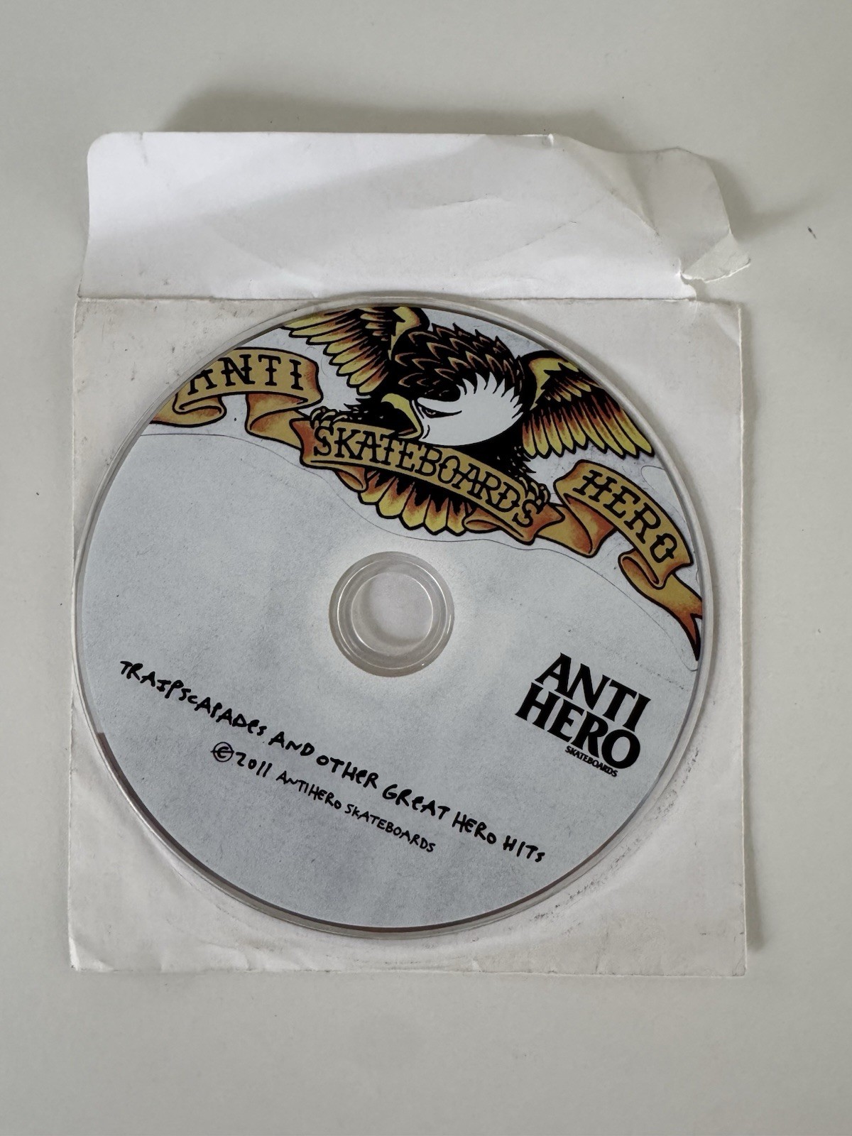 Anti Hero Skateboards SKATEBOARD Trampscapades Other Great Hero Hits 2011 DVD NM Anti Hero Skateboards SKATEBOARD Trampscapades Other Great Hero Hits 2011 DVD NM