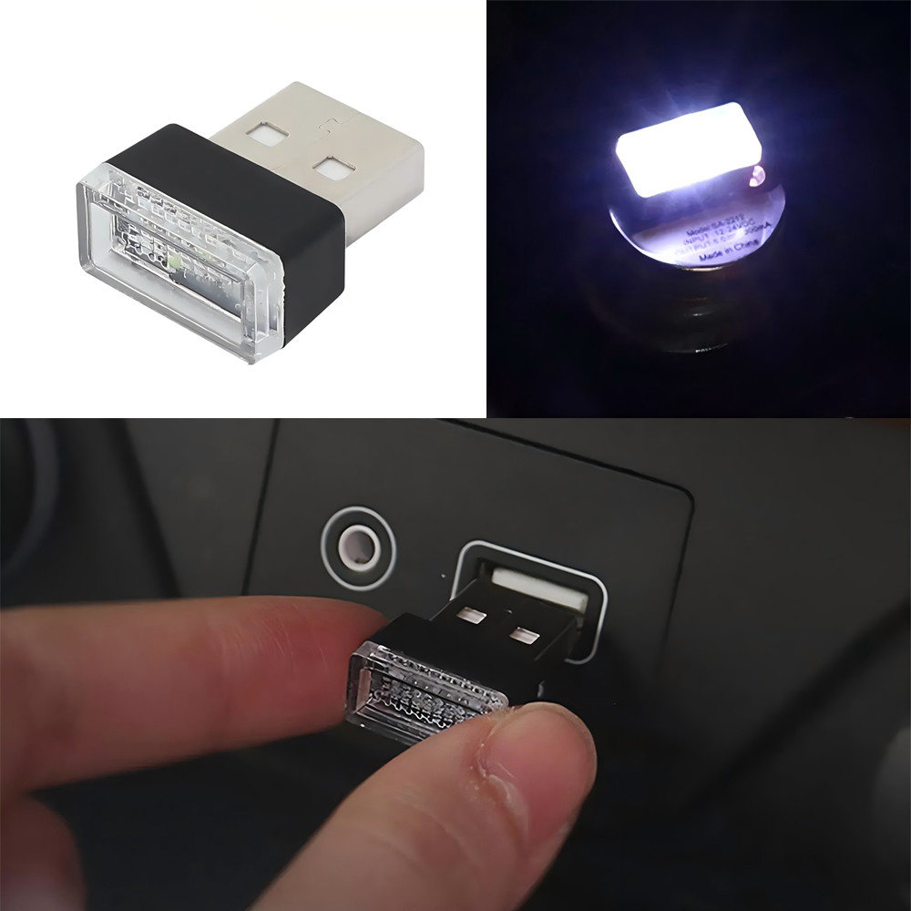 Mini USB Car Atmosphere Lights LED Cigarette Lighter Decorative Lights Lamp Mini USB Car Atmosphere Lights LED Cigarette Lighter Decorative Lights Lamp