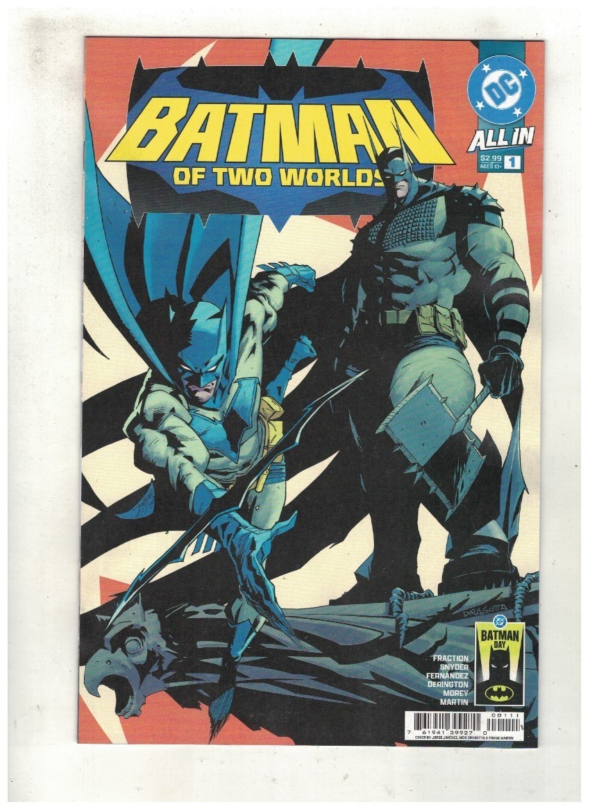 BATMAN OF TWO WORLDS #1 - BATMAN DAY SPECIAL - NICK DRAGOTTA COVER - DC/2026