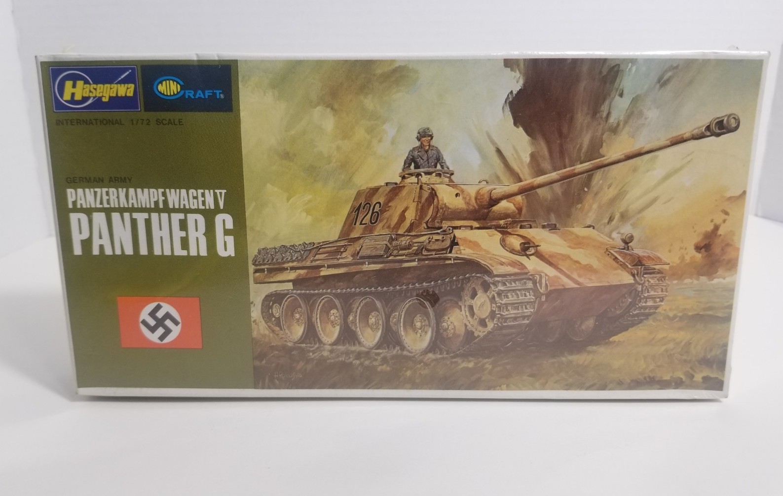 New Hasegawa #709:150 Panzerkampf Wagen V Panther G 1/72 Model Kit New Hasegawa #709:150 Panzerkampf Wagen V Panther G 1/72 Model Kit