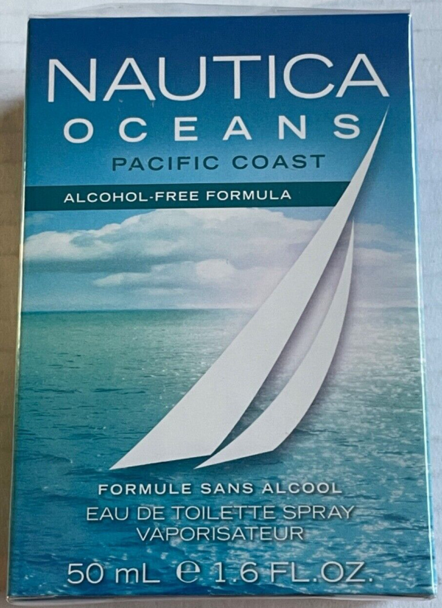 Nautica Oceans Pacific Coast Eau De Toilette Cologne Spray 1.6 fl. oz New Sealed