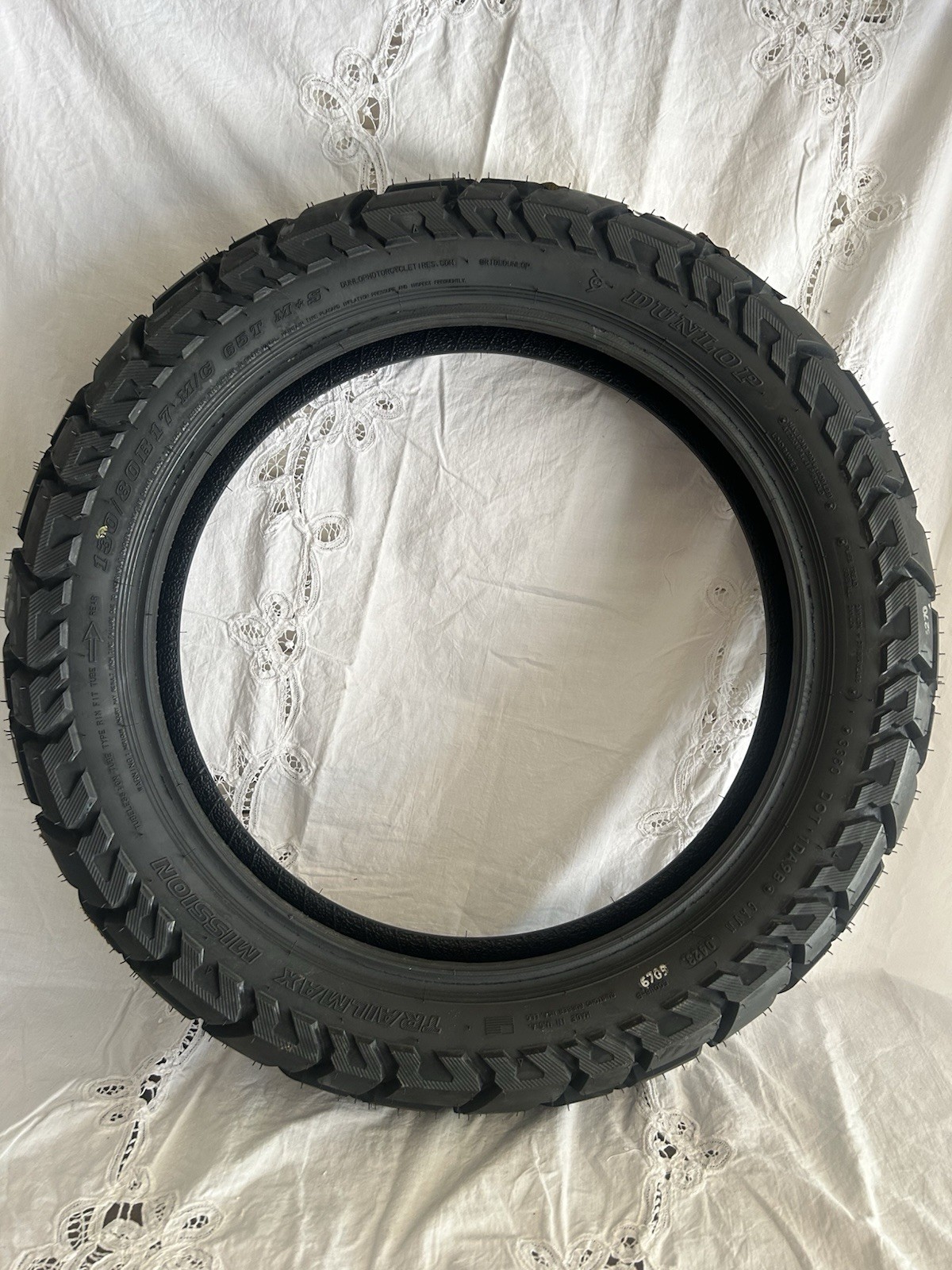 NEW Dunlop Trailmax Mission Rear Back Motorcycle Tire 130/80 130/80B17 17