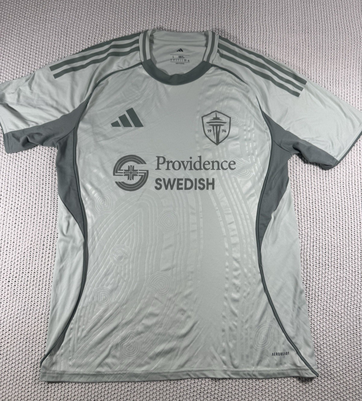Adidas 2024 FC Seattle Sounders Authentic Soccer Jersey Mens Large MLS