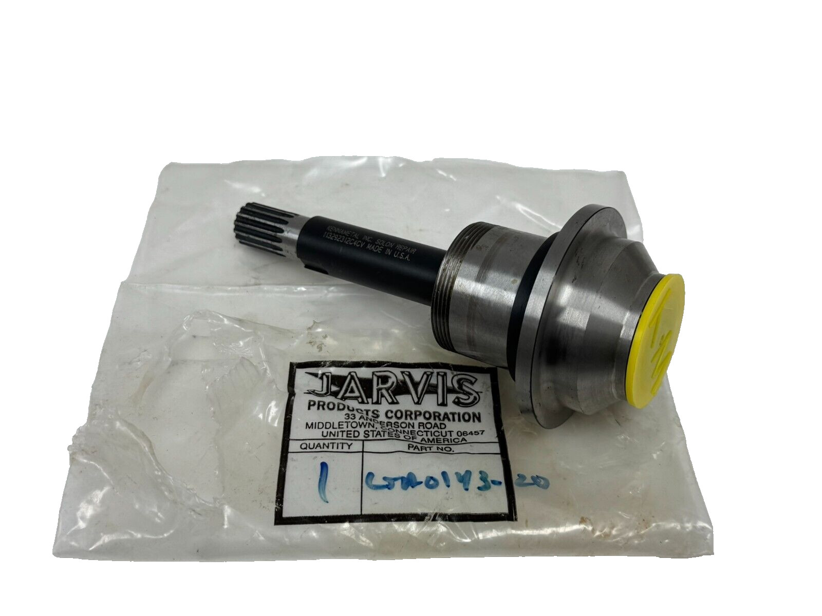 NEW KENNAMETAL INC. SOLON REPAIR 113292312C4CV JARVIS LTA0143-20 NEW KENNAMETAL INC. SOLON REPAIR 113292312C4CV JARVIS LTA0143-20