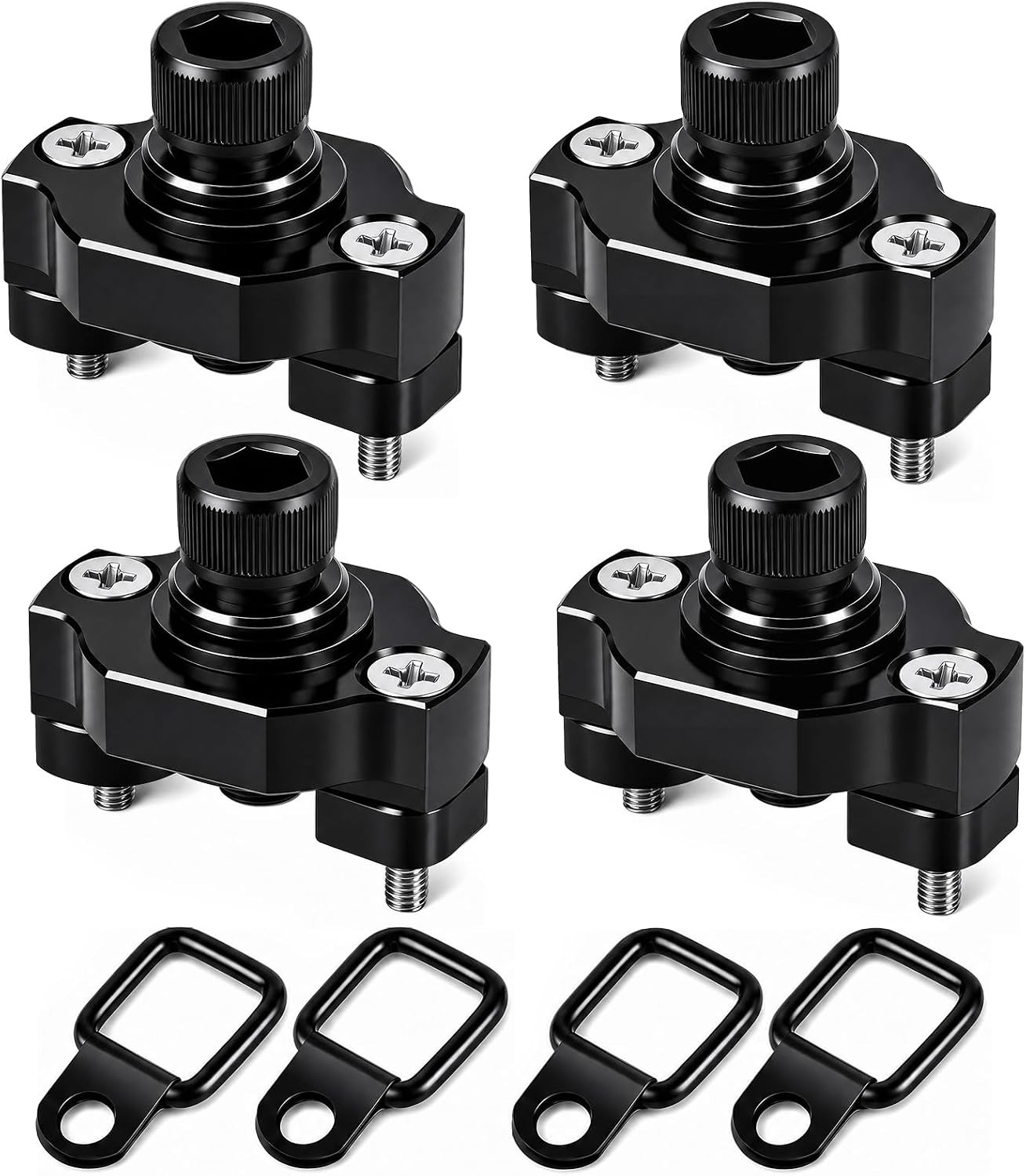 Aluminum Tie Down Anchors for CFMOTO ATV/UTV - 3/8-16 Thread D-Ring Cargo Bed... Aluminum Tie Down Anchors for CFMOTO ATV/UTV - 3/8-16 Thread D-Ring Cargo Bed...