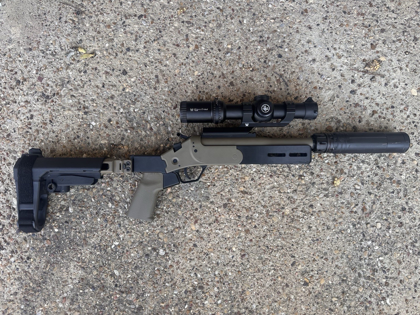 rossi brawler 1913 Adapter And Forend Black