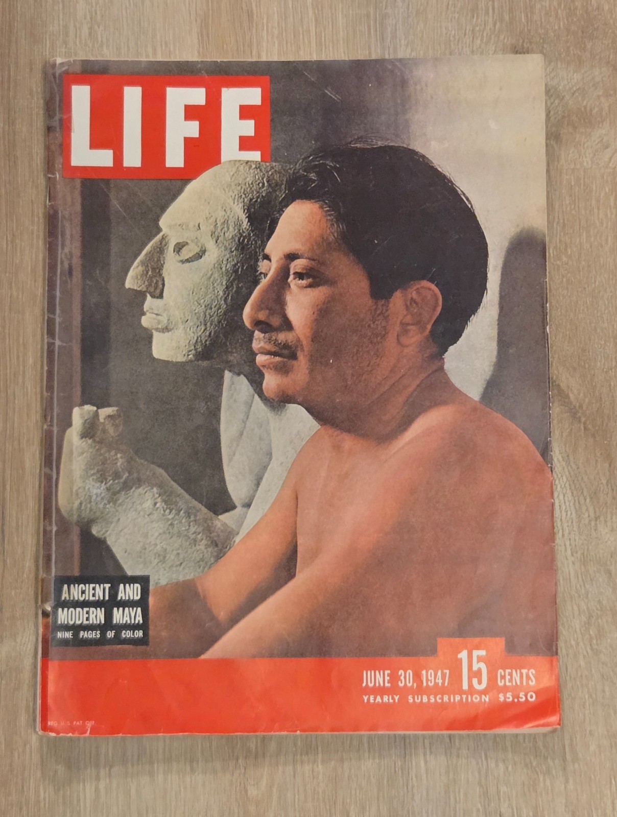 Life Magazine June 30 1947 - Ancient Modern Maya Mexico Archaeology 1940s Life Magazine June 30 1947 - Ancient Modern Maya Mexico Archaeology 1940s