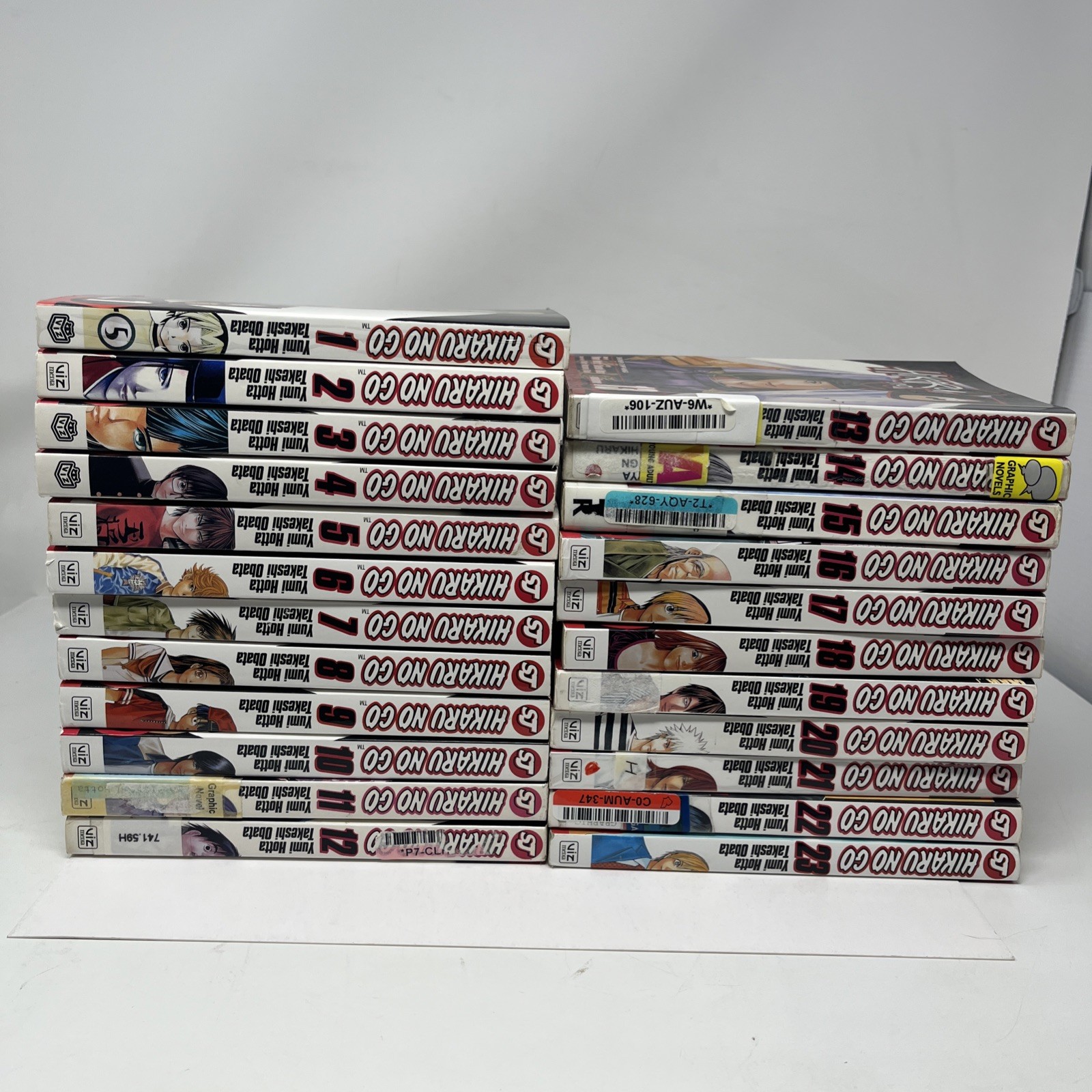 Hikaru No Go Manga Complete Set Vol. 1-23 English Some Are Ex-library, All Viz Hikaru No Go Manga Complete Set Vol. 1-23 English Some Are Ex-library, All Viz