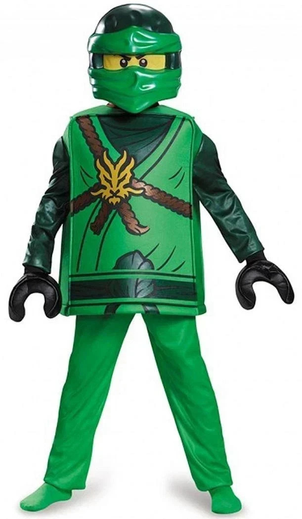 Lloyd Deluxe Lego Ninjago Ninja Toy Fancy Dress Up Halloween Child Costume Lloyd Deluxe Lego Ninjago Ninja Toy Fancy Dress Up Halloween Child Costume