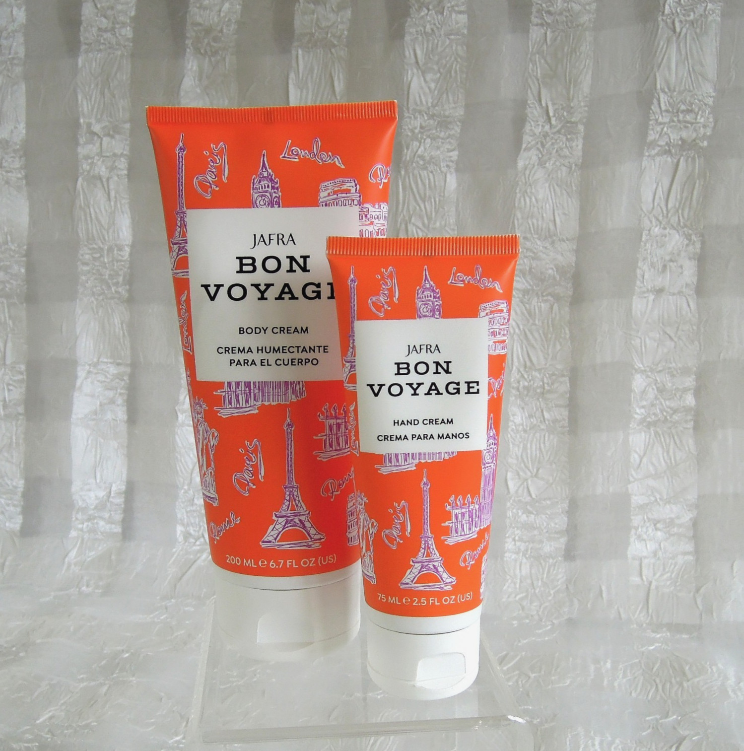JAFRA Bon Voyage SET / Body Cream & Hand Cream - BRAND NEW & SEALED JAFRA Bon Voyage SET / Body Cream & Hand Cream - BRAND NEW & SEALED