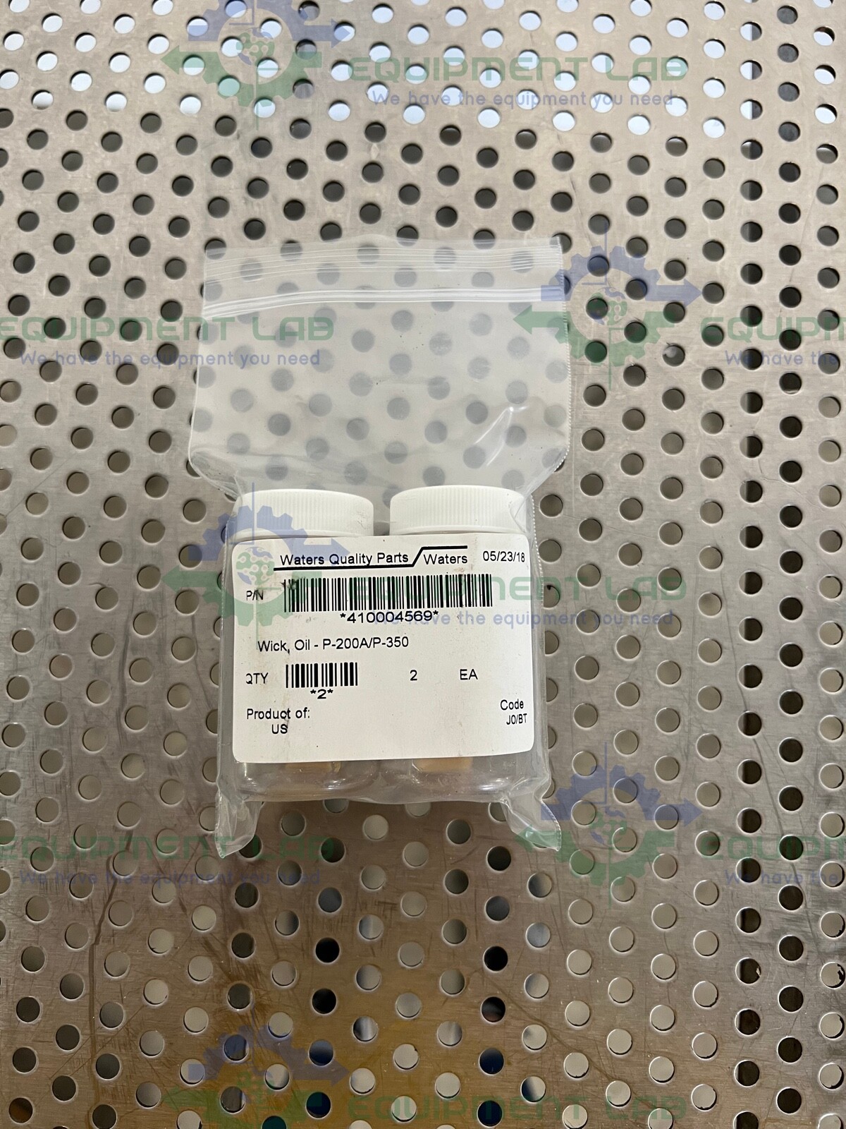 Bag of 2 - Waters Quality Parts Pump Wick, Oil - P-200A/P-350 Bag of 2 - Waters Quality Parts Pump Wick, Oil - P-200A/P-350