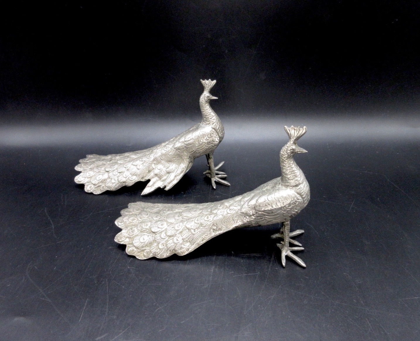 VTG Pair Silver Plated 6 1/2 VTG Pair Silver Plated 6 1/2