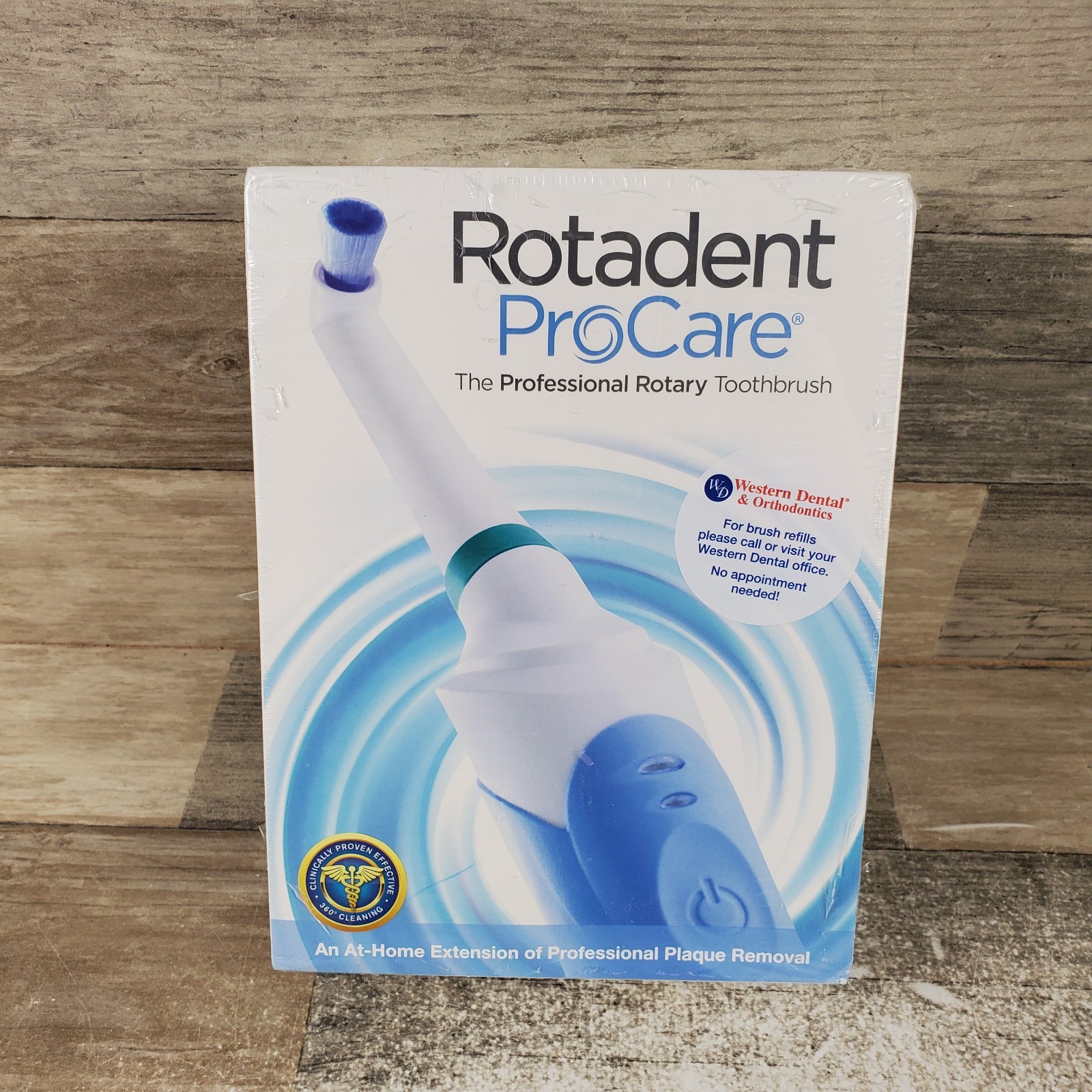 Rotadent ProCare Brush Professional Rotary Toothbrush NEW W/Base Rotadent ProCare Brush Professional Rotary Toothbrush NEW W/Base