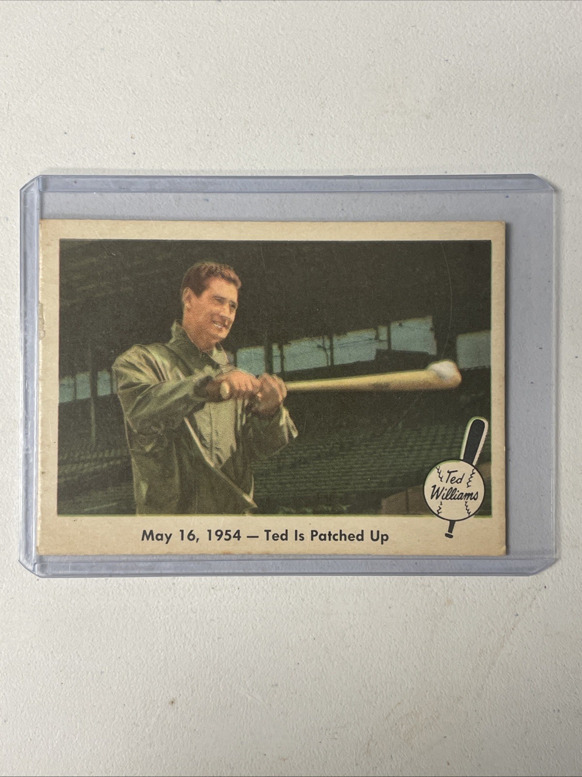 🔥1959 Fleer Ted Williams - Ted Williams #51 May 16, 1954 - Vintage - HOF 🔥