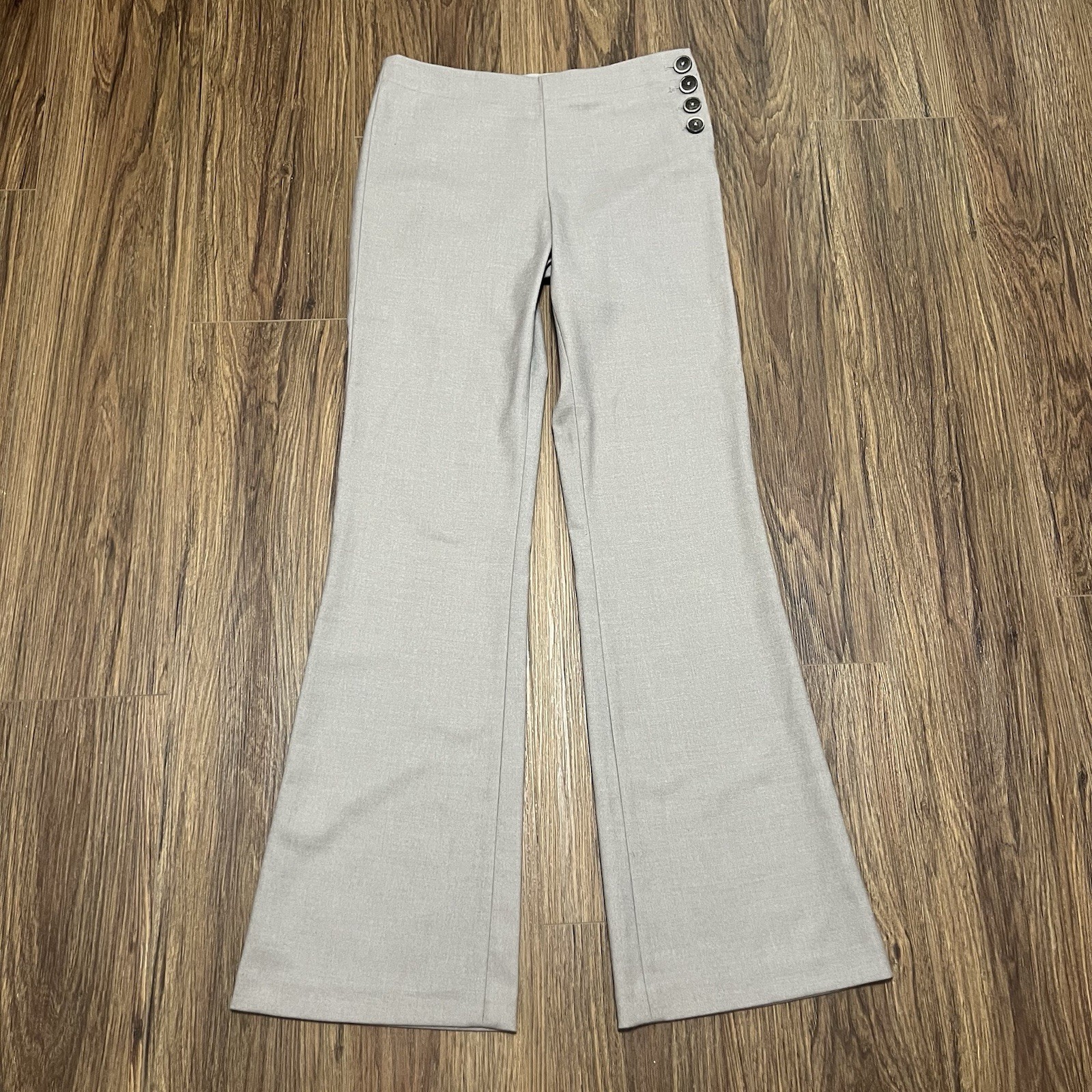 Anthropologie Elevenses Pants The Brighton Trousers Wide Leg Light Brown Sz 4 Anthropologie Elevenses Pants The Brighton Trousers Wide Leg Light Brown Sz 4