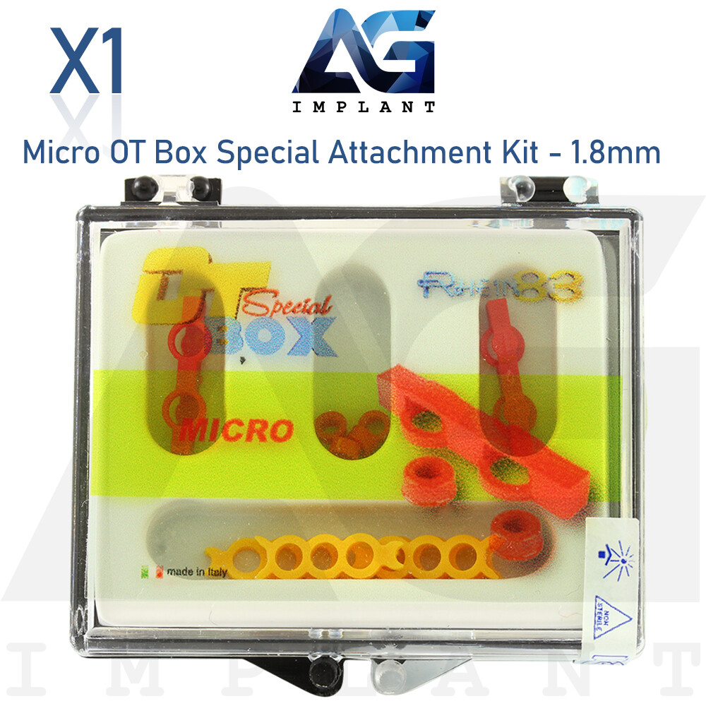 Micro OT Box Special Attachment Kit Castable Overdenture Dental Fixture Rhein83
