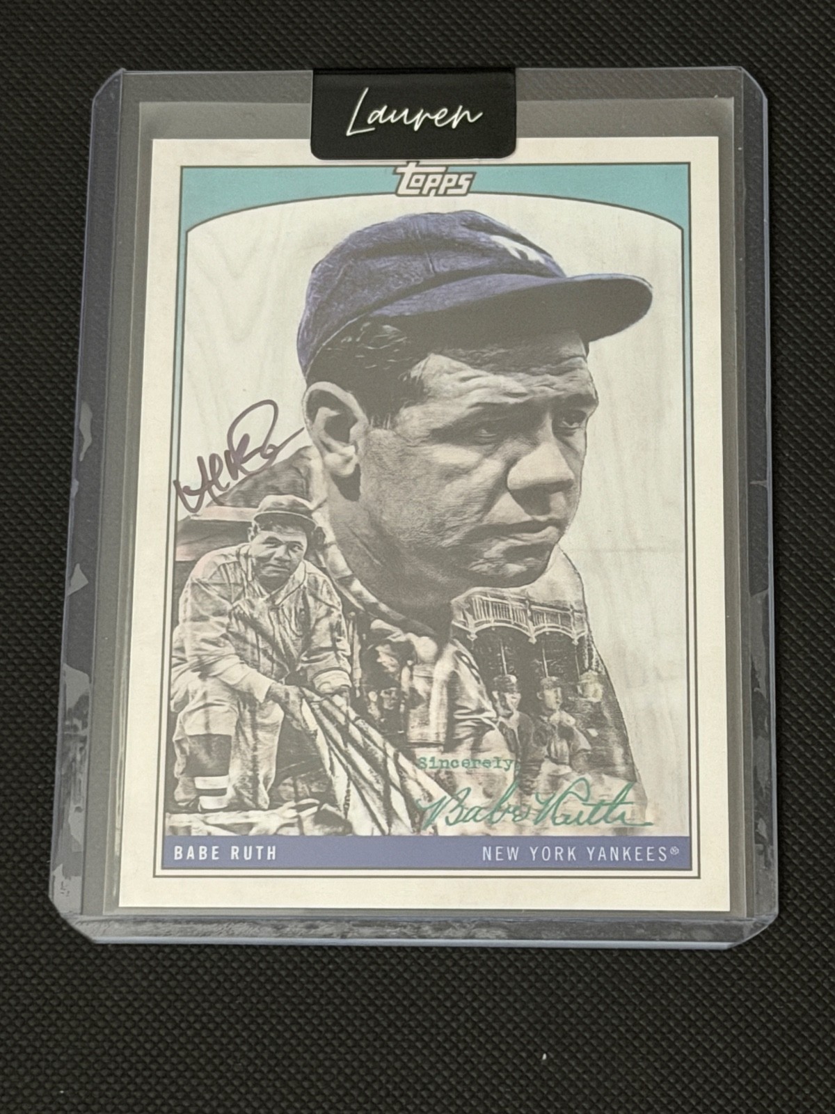 2022 Topps X Lauren Taylor - Wave 2 Babe Ruth #32 2022 Topps X Lauren Taylor - Wave 2 Babe Ruth #32