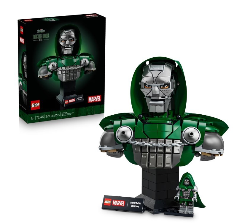 LEGO Marvel Doctor Doom Bust - Building Set for Adults, Ages 18+ LEGO Marvel Doctor Doom Bust - Building Set for Adults, Ages 18+