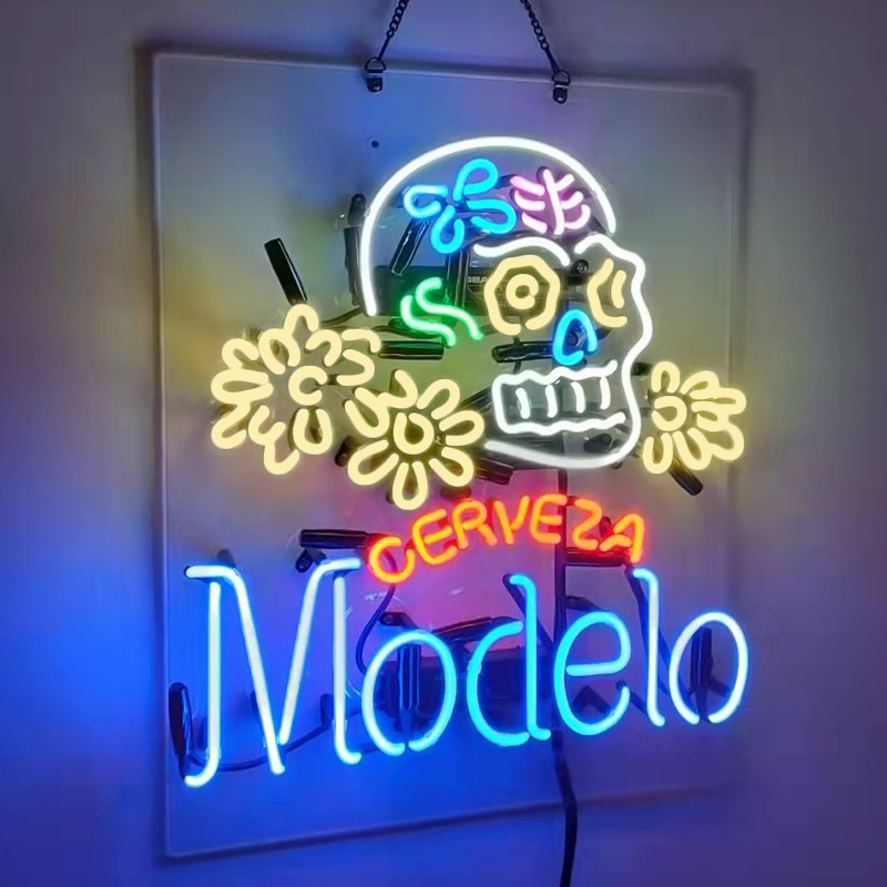 US STOCK Cerveza Modelo Beer Neon Sign 24