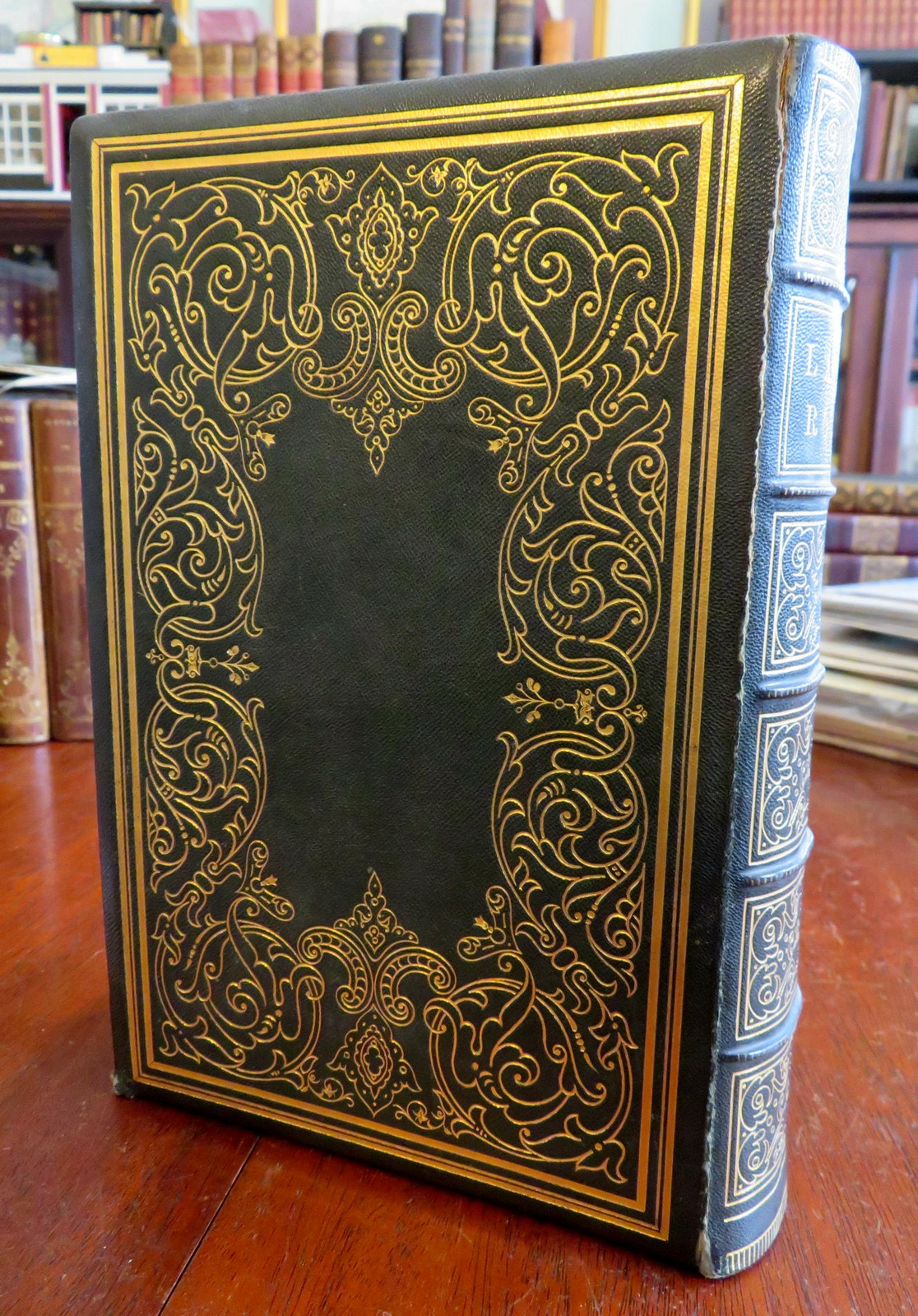 Lalla Rookh Oriental Romance 1857 Thomas Moore illustrated fine leather book