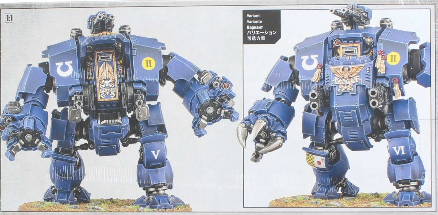 Warhammer 40k Primaris Space Marines Brutalis Dreadnought NEW on SPRUE