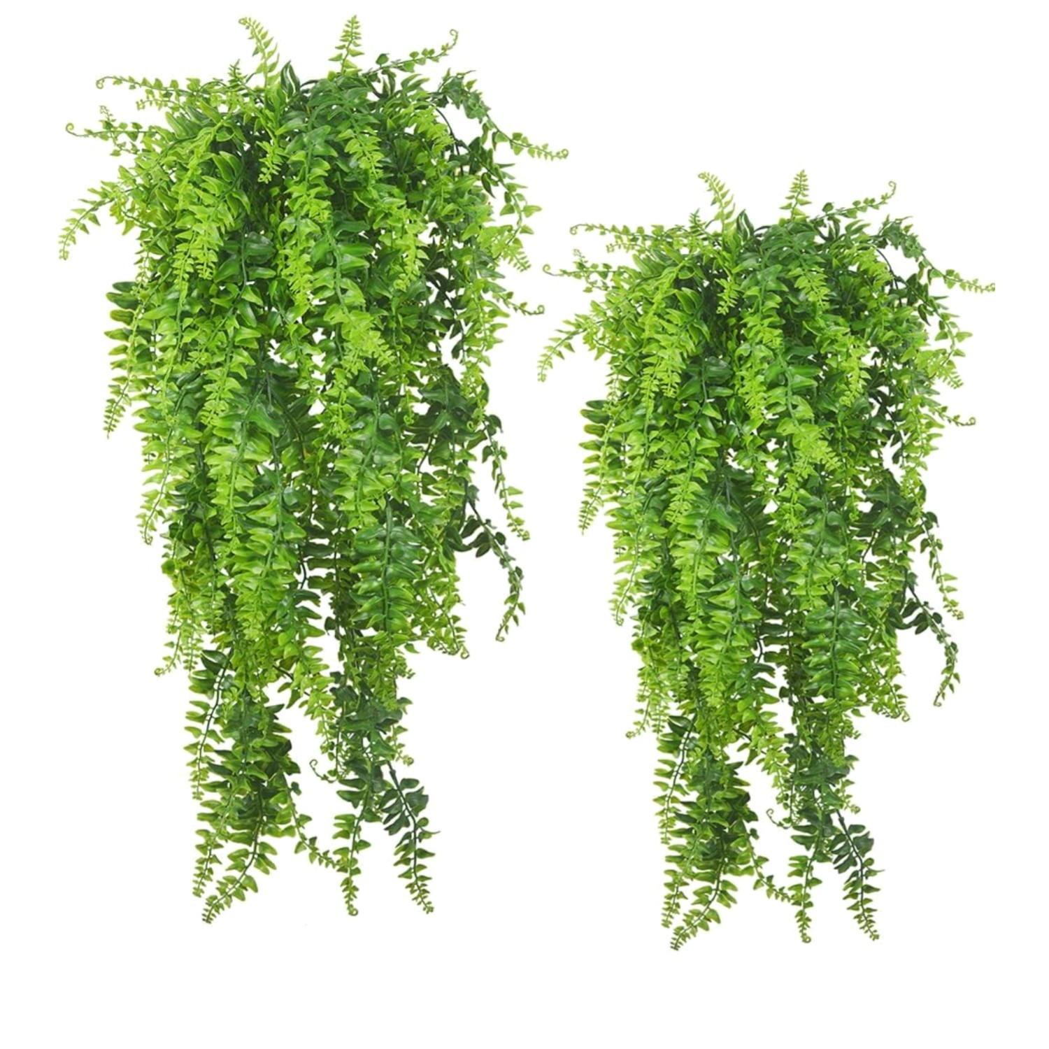 2pack Artificial Fake Hanging Ferns Plants Vine Fake Ivy Boston Fern Hanging ... 2pack Artificial Fake Hanging Ferns Plants Vine Fake Ivy Boston Fern Hanging ...