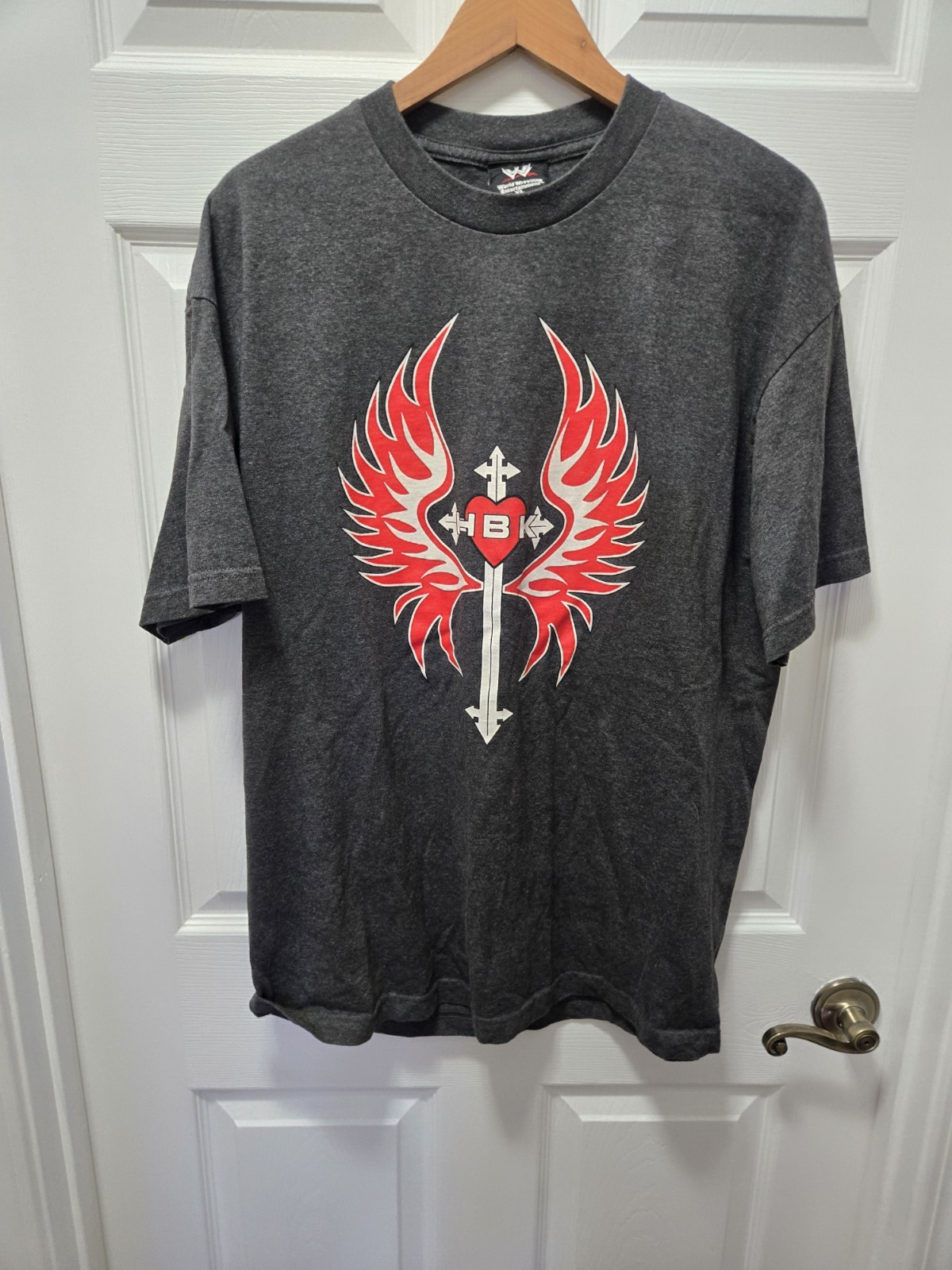 Vintage Y2K WWF Shawn Michaels Heartbreak Kid XLarge Oversized Wrestling 2006 Vintage Y2K WWF Shawn Michaels Heartbreak Kid XLarge Oversized Wrestling 2006