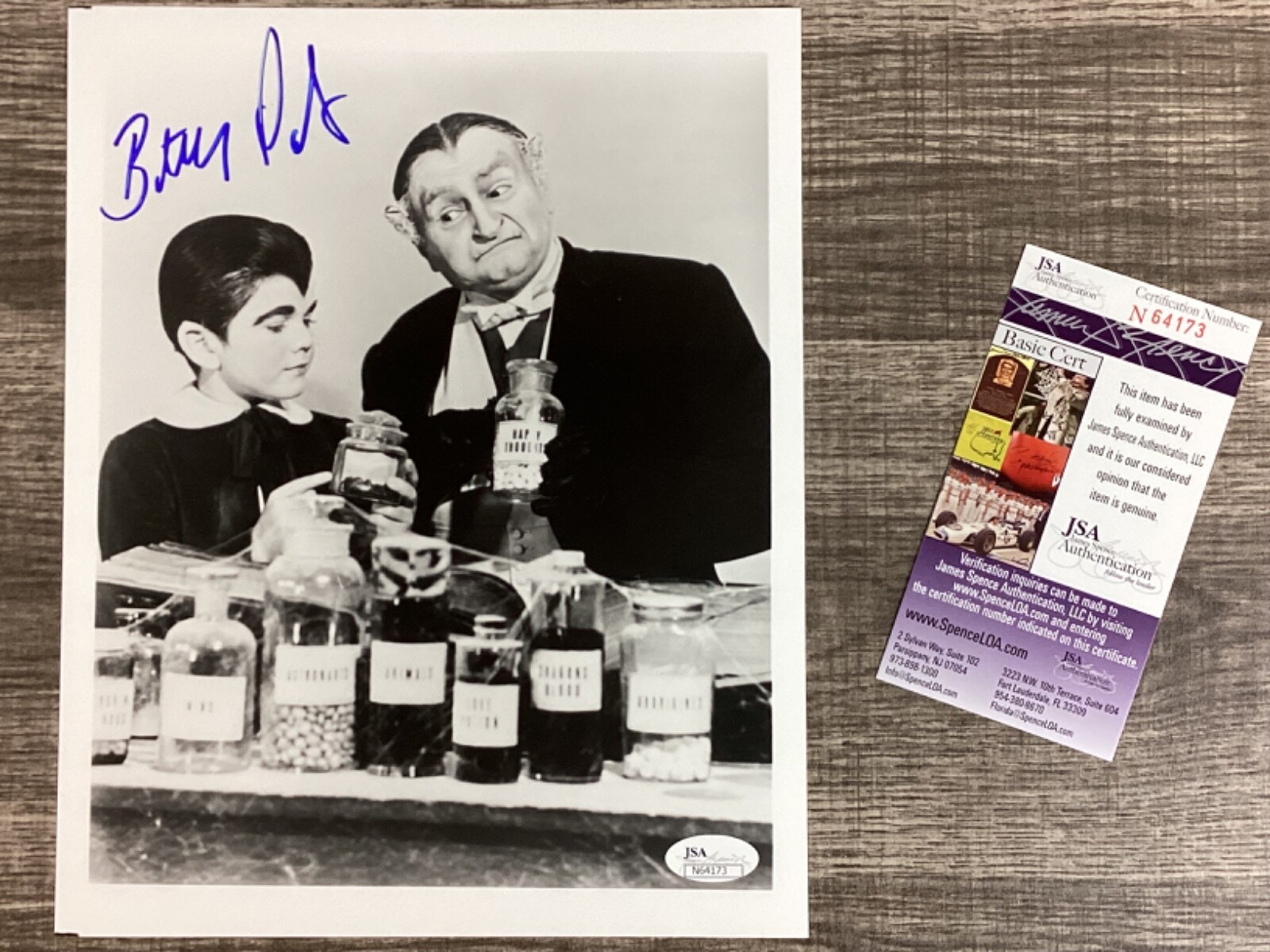 (SSG) BUTCH PATRICK Signed 8X10 