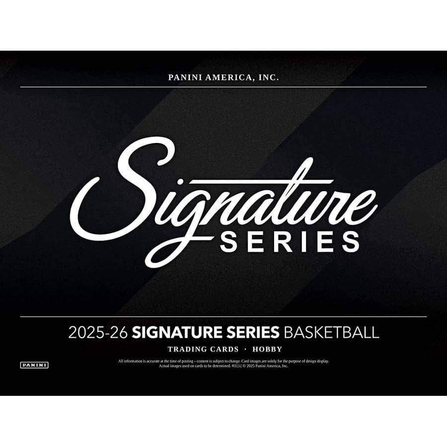 25-26 Panini Signature Series Basketball Hobby Box Factory Sealed 25PAKSS
