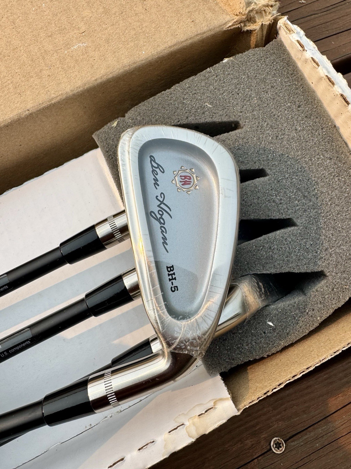NEW OLD STOCK Ben Hogan BH-5 Iron Set 3-PW NOS Graphite 3 Flex ALL ORIGINAL NEW OLD STOCK Ben Hogan BH-5 Iron Set 3-PW NOS Graphite 3 Flex ALL ORIGINAL