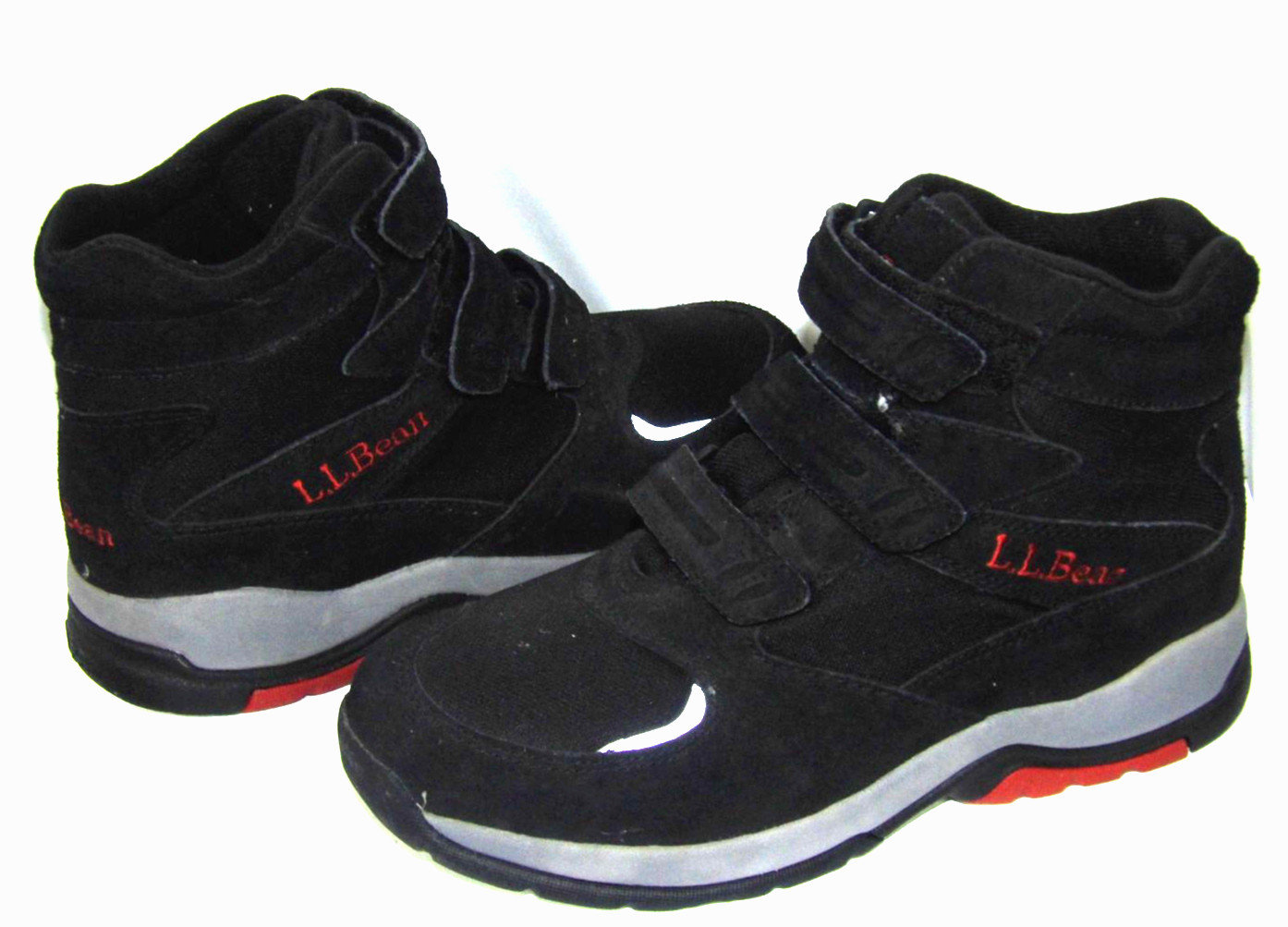 L.L. Bean Primaloft Hook & Loop Black Sneaker Boots Insulated Men\'s 10M L.L. Bean Primaloft Hook & Loop Black Sneaker Boots Insulated Men\'s 10M