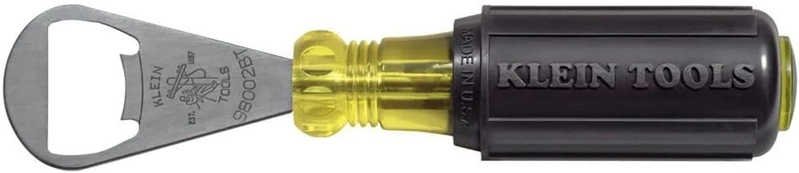 Klein Tools 98002BT Klein Bottle Opener, Made in USA Klein Tools 98002BT Klein Bottle Opener, Made in USA