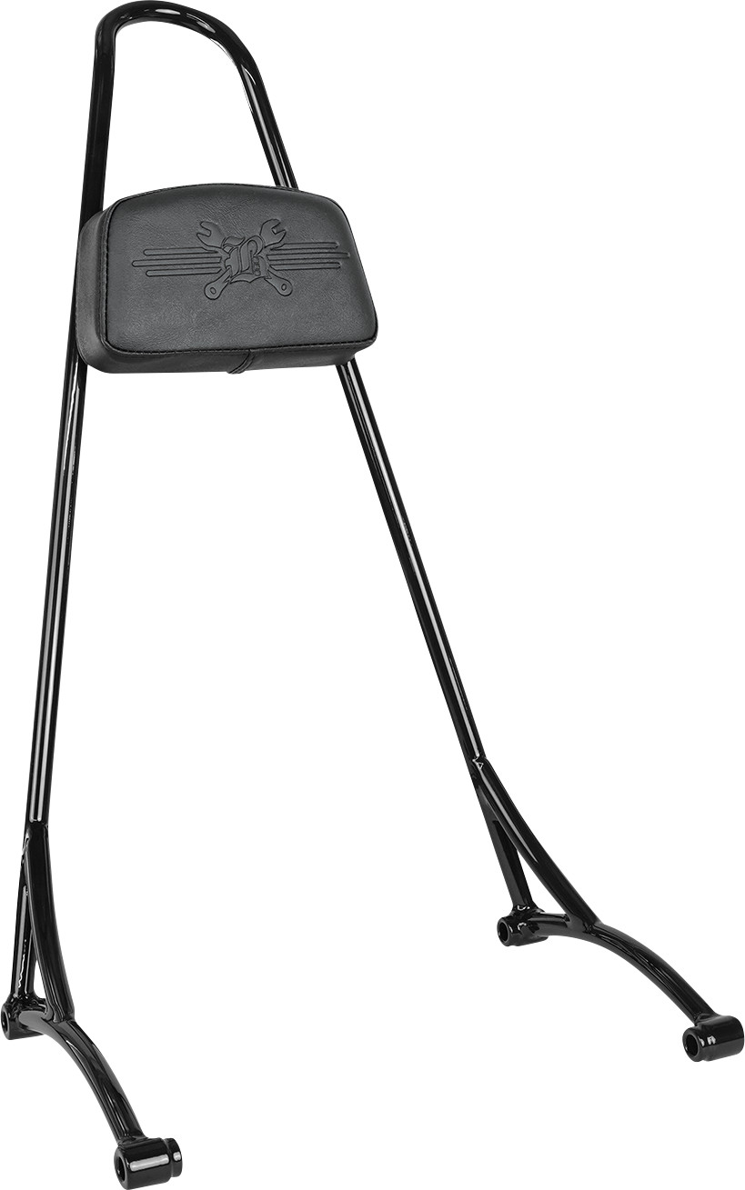 BURLY BRAND - Tall Sissy Bar Black | B13-1506B BURLY BRAND - Tall Sissy Bar Black | B13-1506B