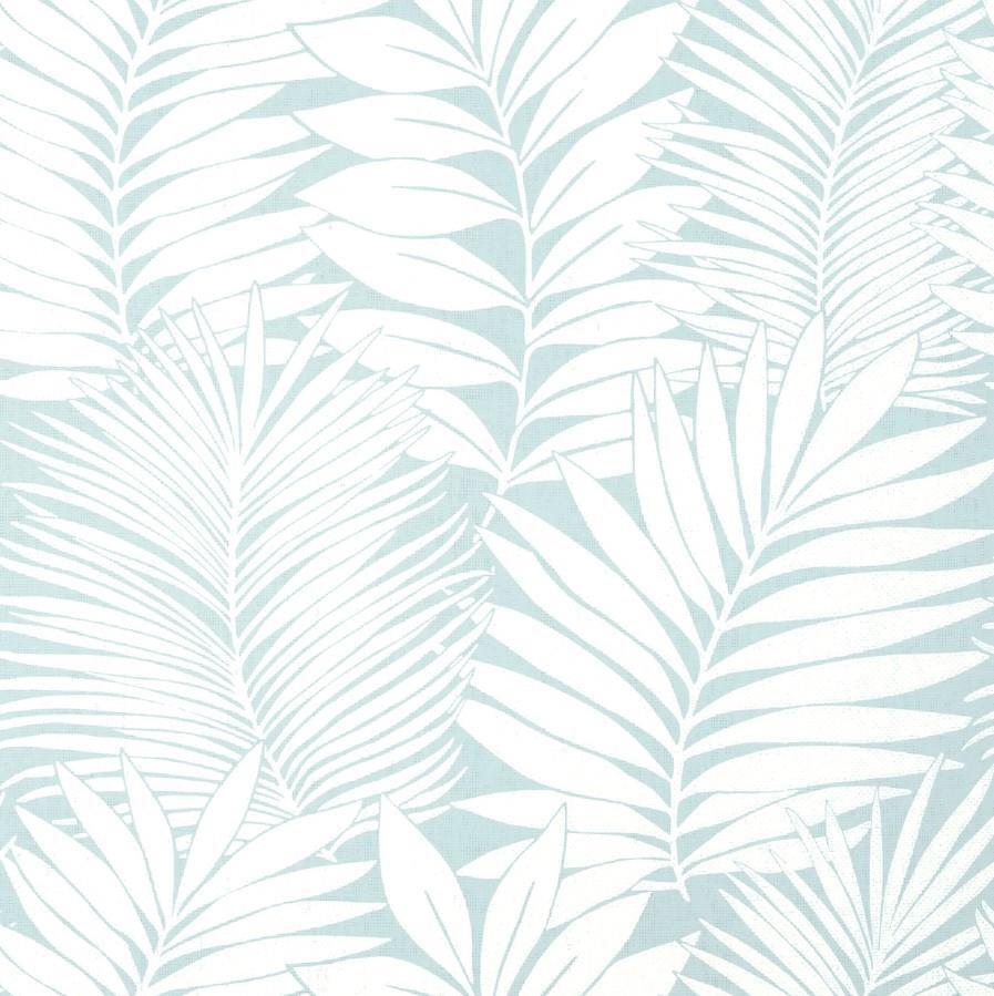Wallpaper Thibaut Siesta Key White Palm on Spa Blue Paperweave 60 sq ft Bolt Wallpaper Thibaut Siesta Key White Palm on Spa Blue Paperweave 60 sq ft Bolt