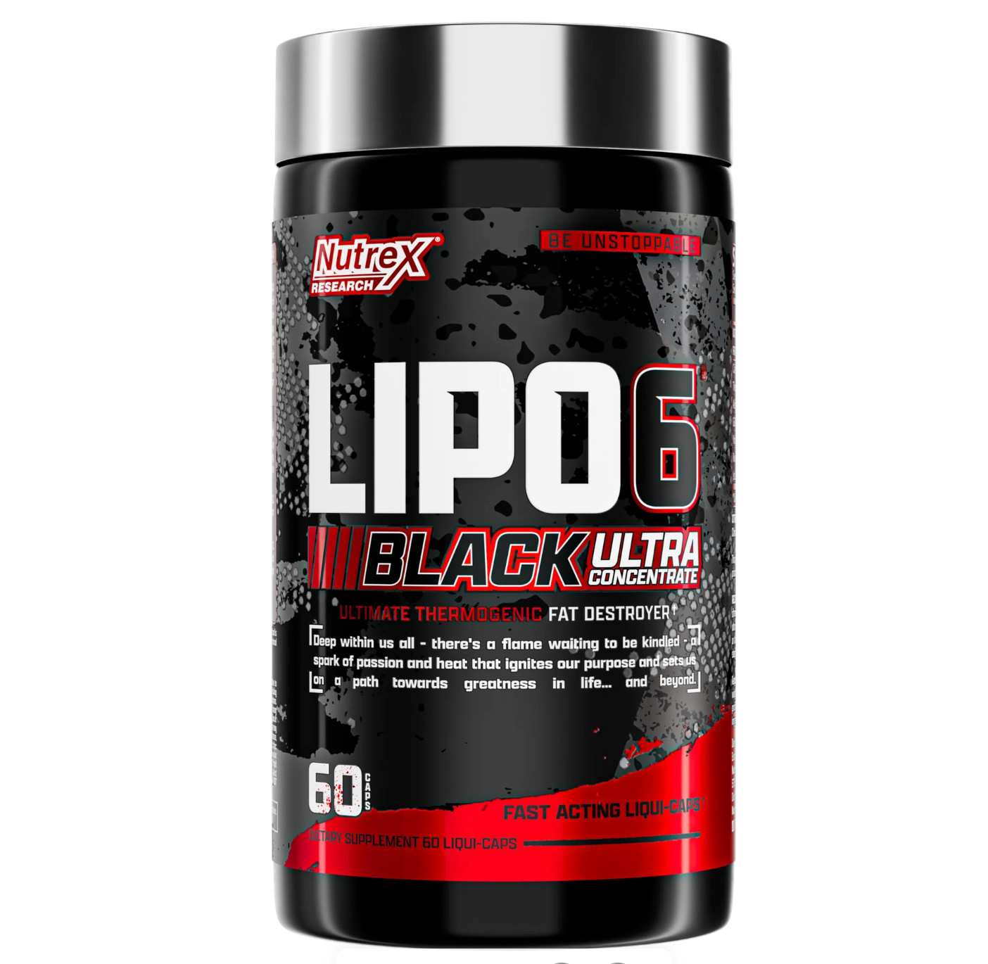 Lipo6 Black Intense Ultra Concentrate Thermogenic Fat Burner Weight 60 Caps. Lipo6 Black Intense Ultra Concentrate Thermogenic Fat Burner Weight 60 Caps.