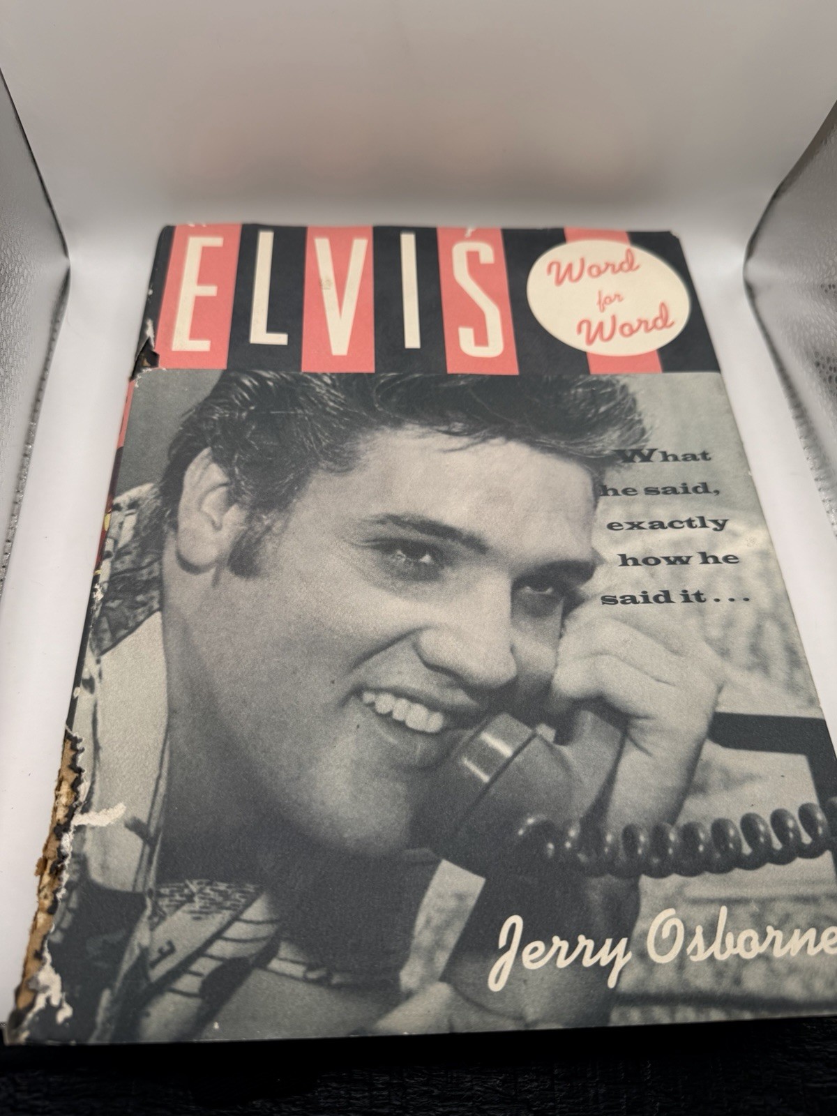 Elvis : Word for Word First Revised Edition - Damaged