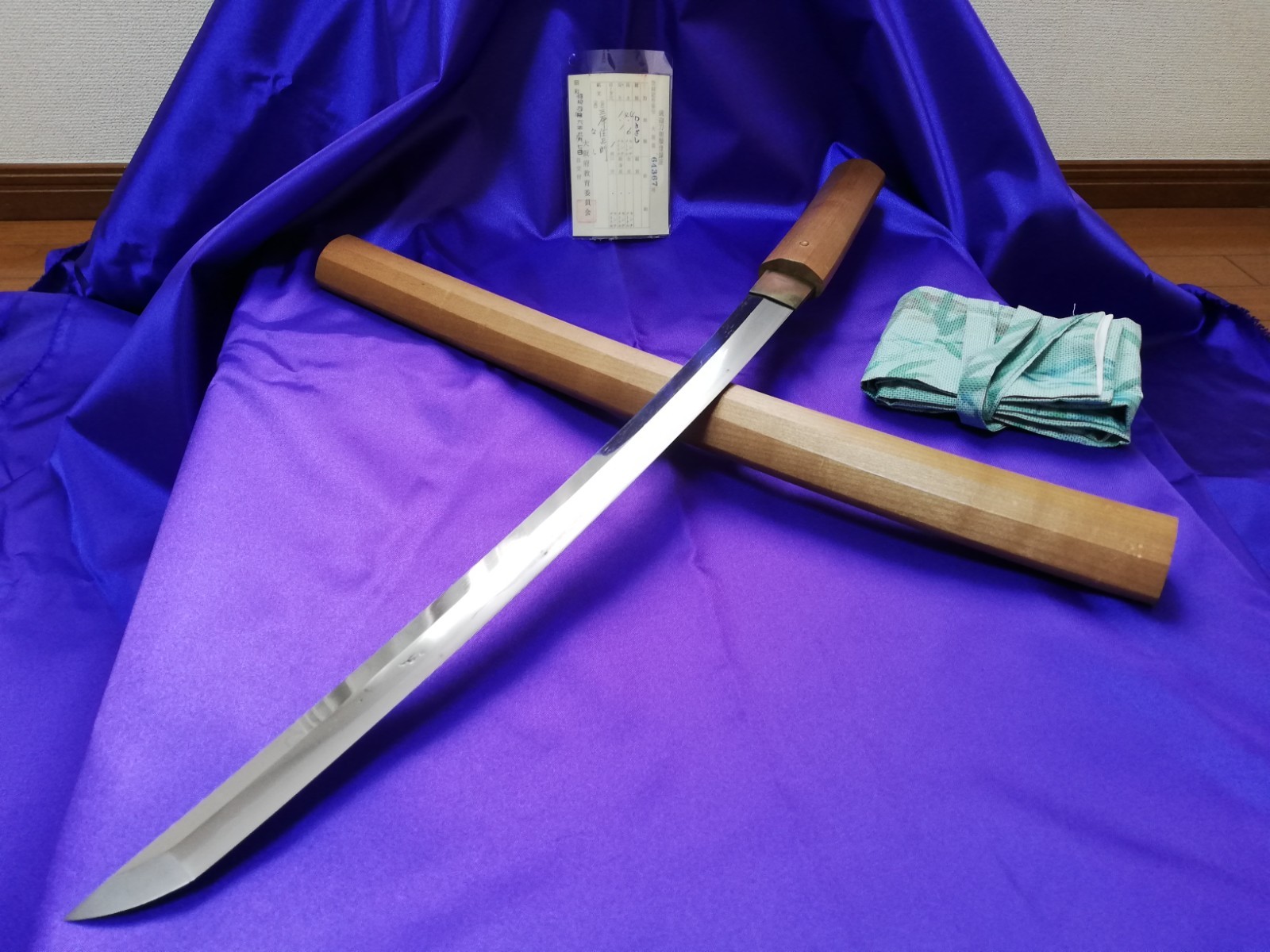 Antique Pre‑1600 Japanese Sword Wakizashi Nihonto Original signed Masanori #488