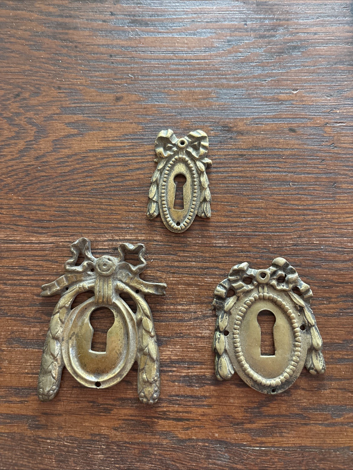 Bronze Ornaments, Locks, Furniture, 19th Century, Element, A13