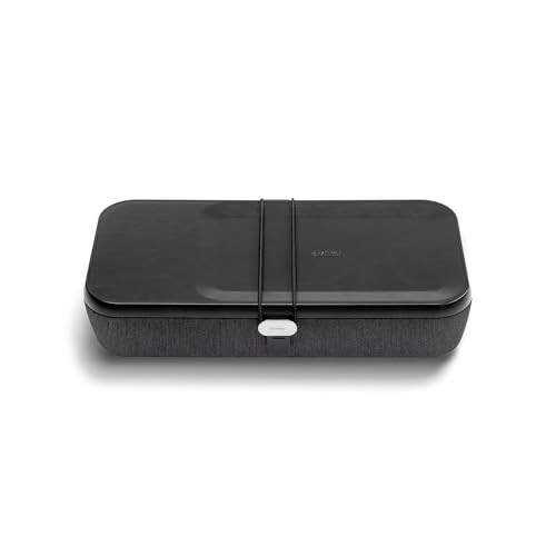 ORBITKEY NEST V2 PORTABLE DESK ORGANIZER WIRELESS CHARGER WNS2-BLK-104 - BLACK
