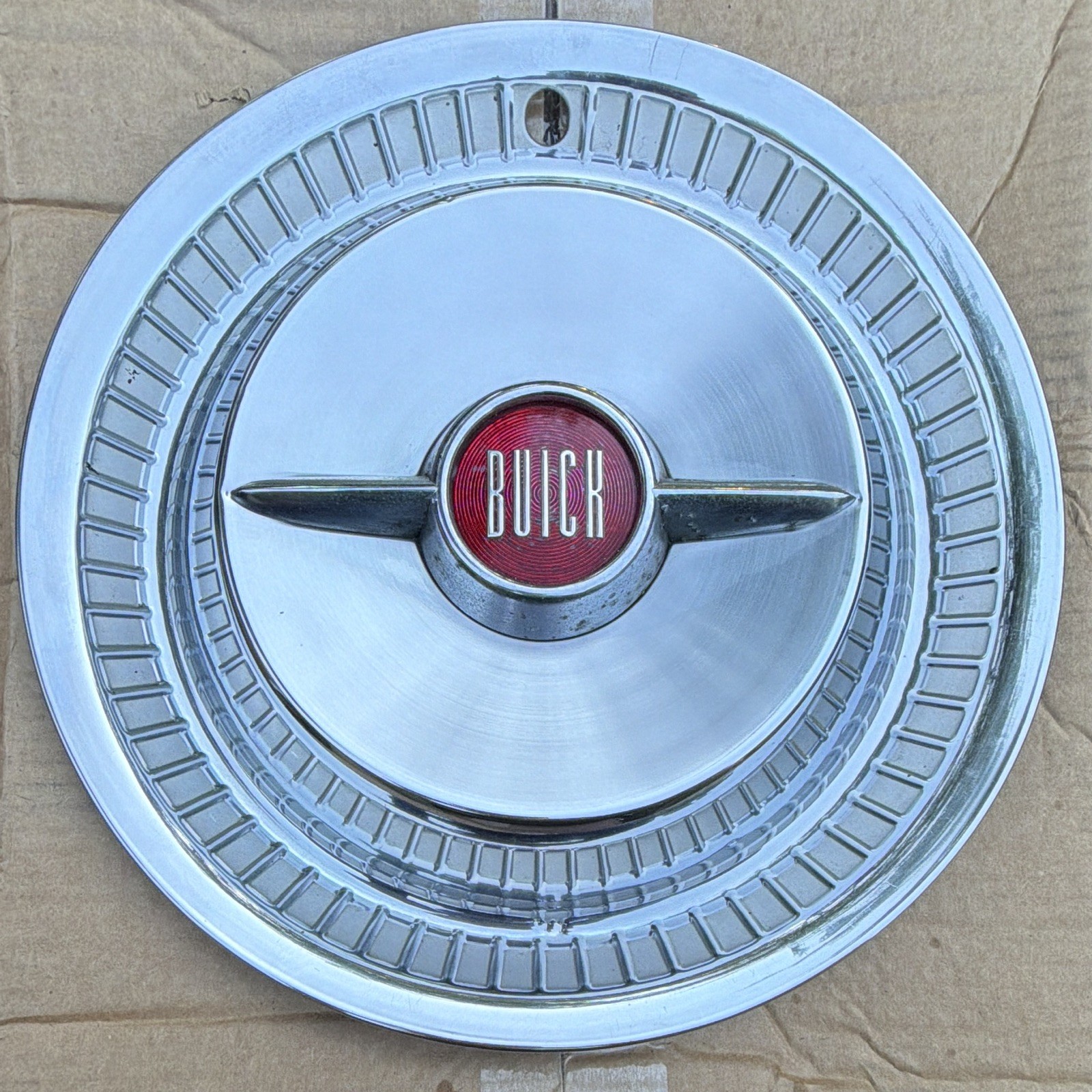 Buick Century Roadmaster Hubcap wheel cover vintage 1955 1956 Buick Century Roadmaster Hubcap wheel cover vintage 1955 1956